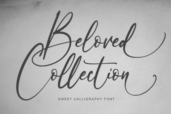 Beloved Collection: A Timeless Handwritten Font for Romantic Designs