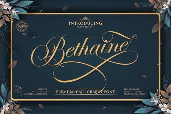 Bethaine: A Timeless Font for Elegant Design