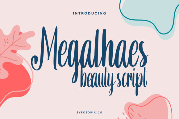 Discover the Elegance of Megalhaes: A Stylish Script Font for Every Design
