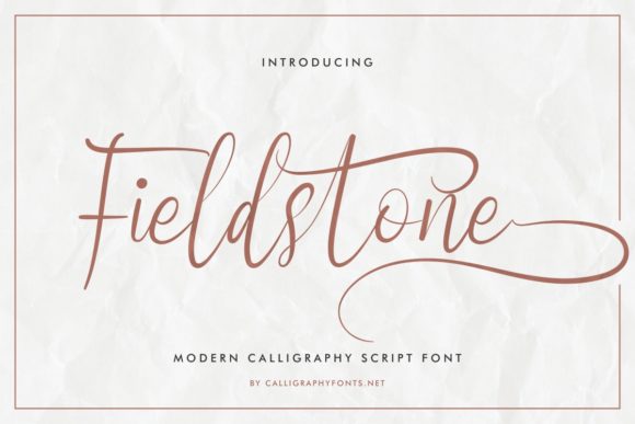 Fieldstone: A Handwritten Font with Personality