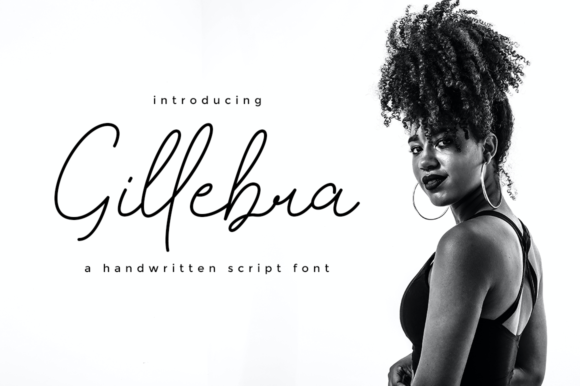 Gillebra: A Stylish and Thin Script Font for Modern Design