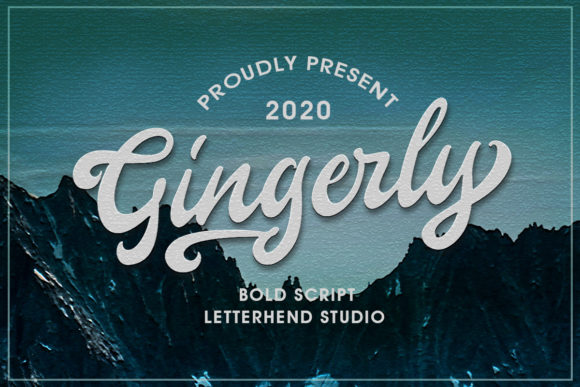 Gingerly: A Delightful Script for Elegant Design
