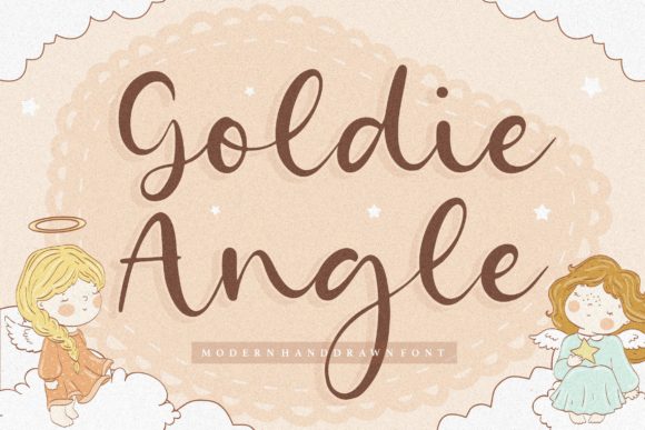 Goldie Angle: A Timeless Handwritten Font for Strategic Design