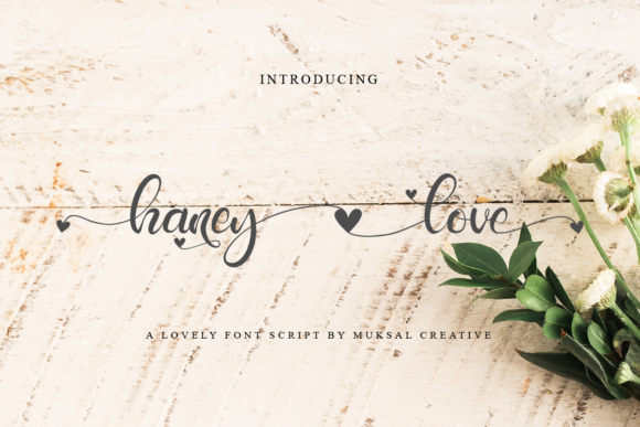 Haney Love: The Elegant Handwritten Font for Every Creative Need