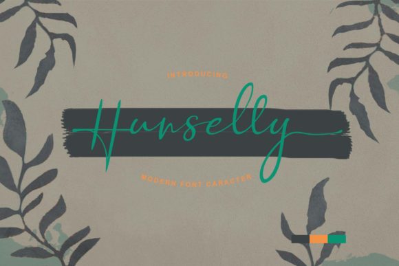 Hunselly: A Stylish Script for Elegant Design