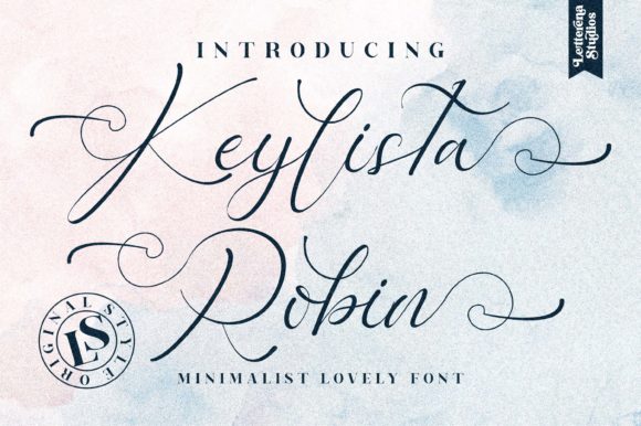 Keylista Robin: A Stylish Handwritten Font for Creative Projects