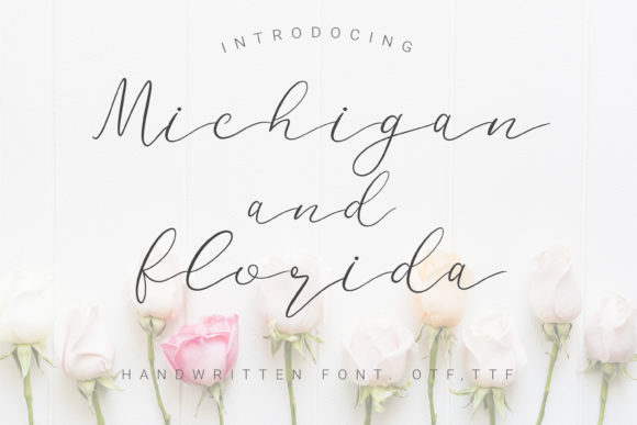 Michigan and Florida: A Timeless Handwritten Font for Every Design