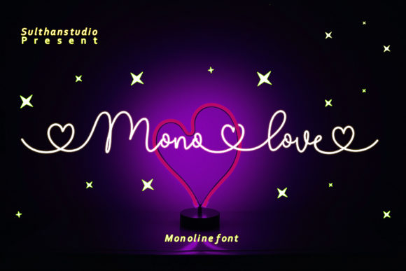 Mono Love: A Handwritten Font for Every Creative Need