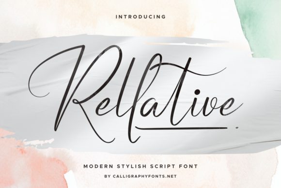 Rellative: The Elegant Handwritten Touch for Modern Design