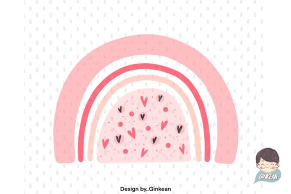 Valentines Rainbow Clipart: A Vibrant Addition to Your Creative Projects