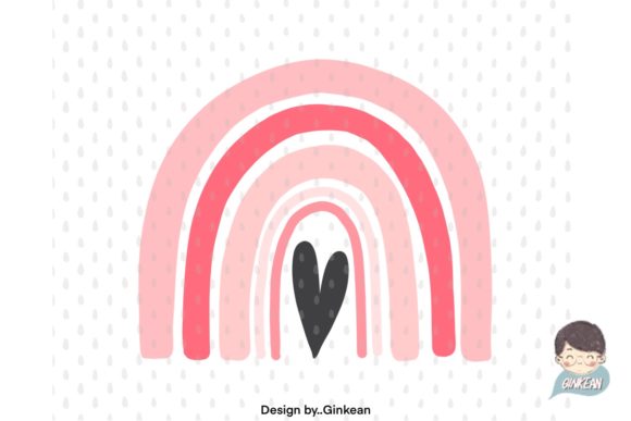 Valentines Rainbow, Rainbow Sticker