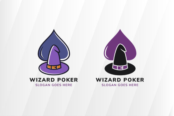 Wizard Poker Logo: A Bold and Magical Branding Solution